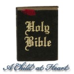 Dollhouse Miniature Holy Bible