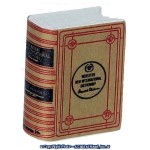 (*) Dollhouse Vintage Webster Dictionary
