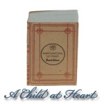 (*) Dollhouse Vintage Webster Dictionary