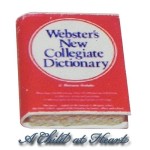 (*) Dollhouse Webster's Dictionary