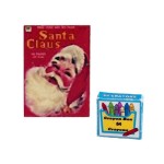 Dollhouse Santa Coloring Book