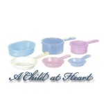 () Disc $2 Off - Dollhouse Play Scale Pot &amp; Pan Set