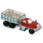 (*) Dollhouse Toy Dirt Hauling Truck