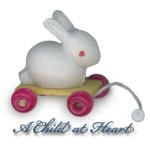 Dollhouse Bunny Pull Toy