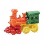 Dollhouse Toy Train Engine, Hand Painted