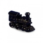 Dollhouse Toy Train Engine, Black