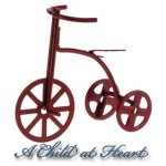Dollhouse Red Tricycle