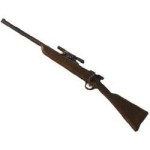 (*) Dollhouse Hunting Rifle w/Scope