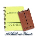 (*) Dollhouse Accounting Ledger &amp; Pad