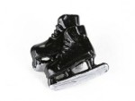 (*) Dollhouse Ice Hockey Skates- Choice of Finish -