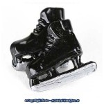 (*) Dollhouse Ice Hockey Skates- Choice of Finish -