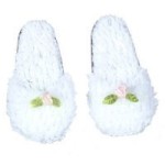 Dollhouse Lady's Rose Slippers