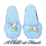 Dollhouse Lady's Rose Slippers