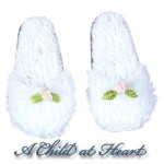 Dollhouse Lady's Rose Slippers