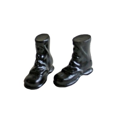 (*) Dollhouse Men's Black Work Boots