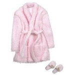 Short Terry Cloth Robe Set