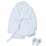 Short Terry Cloth Robe Set