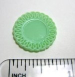 Dollhouse 3 pc Lace Edged Plates