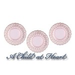 Dollhouse 3 pc Lace Edged Plates