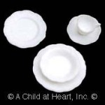 Dollhouse 5 pc Chrysnbon Place Setting