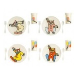 Dollhouse Children's Circus Dish Set