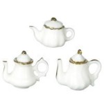 () Sale $2 Off - Porcelain China Tea Pot