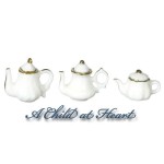 () Sale $2 Off - Porcelain China Tea Pot