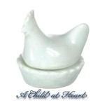 Dollhouse White Cover Chicken Dish