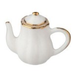 Dollhouse Porcelain Tea Pot