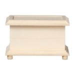 (*) Dollhouse Unfinished Blanket Chest