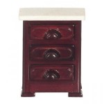 Dollhouse Marble Top Night Stand