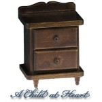 Dollhouse Antique Style Night Stand