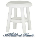 Dollhouse Child's Stool- Choice of Finish -