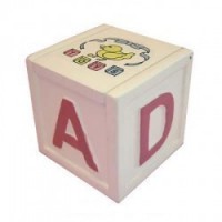 ABC Dollhouse Block Toy Chest