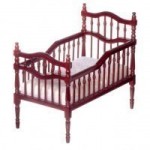 (*) Victorian Dollhouse Crib