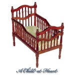 (*) Victorian Dollhouse Crib