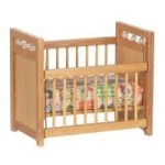 Dollhouse Oak Crib