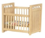 Dollhouse Oak Crib