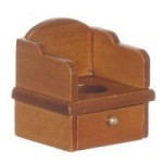 Dollhouse Wooden Potty Chair