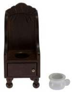 Dollhouse Victorian Potty Chair