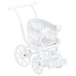 Sale $7 Off - Dollhouse Victorian Stroller