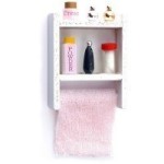 Small Filled Bathroom Shelf (Assorted)