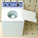 (Discontinued) Dollhouse Metal Modern Washer or Dryer