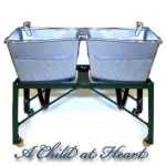 Double Old Fashion Laundry Sink