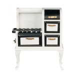 (*) Dollhouse 20's Stove- Choice of Color -