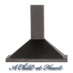 (*) Dollhouse Black Kitchen Range Hood