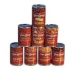 Van De Camp Dollhouse Food Labels