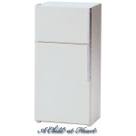 Dollhouse Refrigerator w/ Metal Bins
