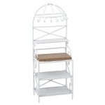 Dollhouse Bakers Rack- Choice of Color -