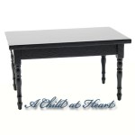 Dollhouse Kitchen Table- Choice of Finish -